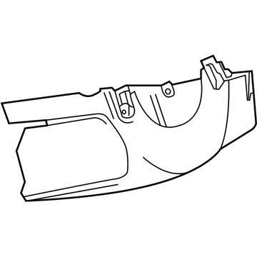 Buick 95271228 Lower Shroud