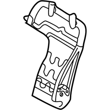 GM 88970613 Frame,Driver Seat Back Cushion