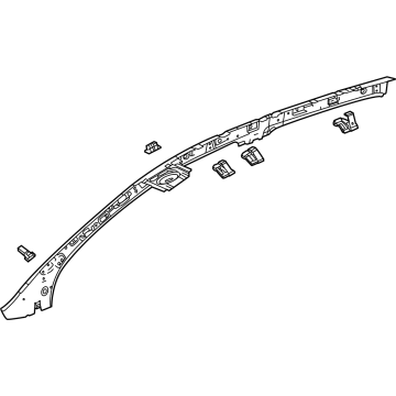 Buick 60003210 Windshield Pillar Reinforcement