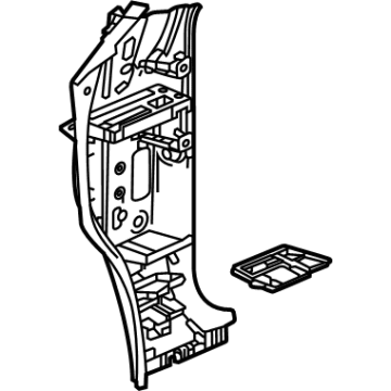 Buick 42482504 Hinge Pillar Reinforcement