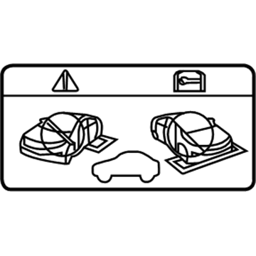 Chevy 24258938 Caution Label