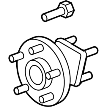 Chevy 15798483 Hub & Bearing Assembly