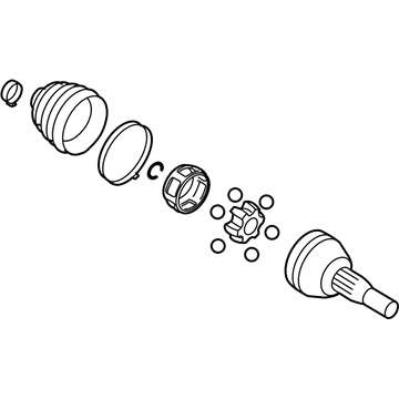 Cadillac 88957233 Outer Joint Assembly