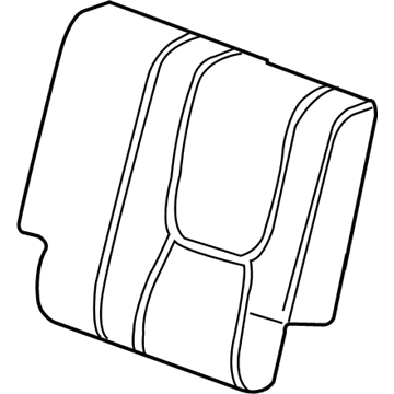 Chevy 89043167 Seat Back Cover