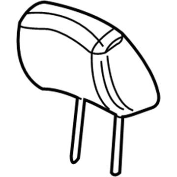 Chevy 19121512 Headrest