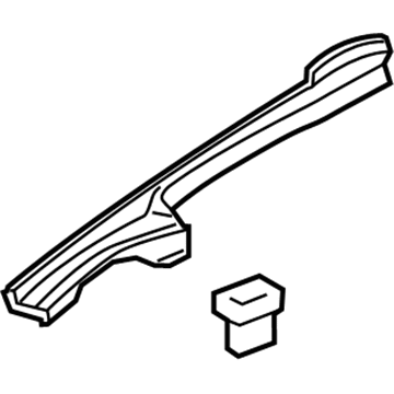 GM 23499918 Shield, Front Compartment Side Sight