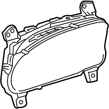 Cadillac 23422877 Cluster