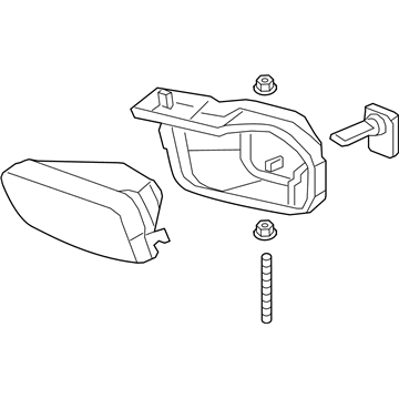 Chevy 15190982 Fog Lamp Assembly