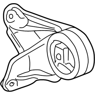 GM 21990405 Mount Assembly, Trans Front