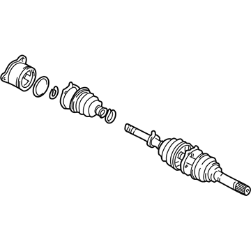 Chevy 30024184 Axle Assembly