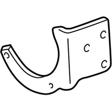 GM 10105369 Bracket, Air Injection Pump & Drive