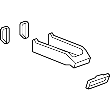 Cadillac 15843191 Center Duct