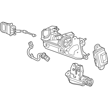 2024 Chevy Corvette Door Lock Actuator - 86782303