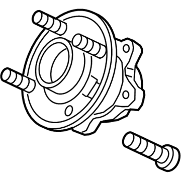 Chevy 13584682 Hub & Bearing Assembly