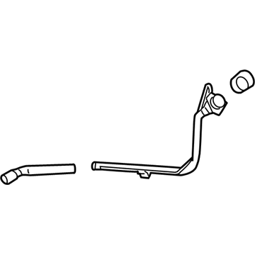 Chevy Impala Limited Fuel Filler Hose - 25839758