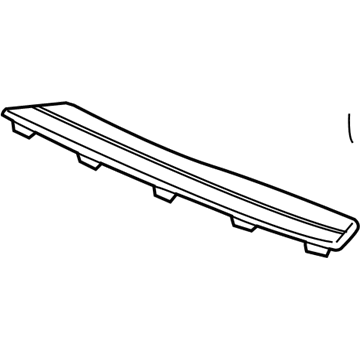 GM 88938462 Pad,Rear Bumper Step Center