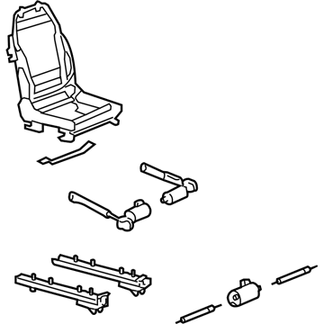 Chevy 20836930 Seat Frame