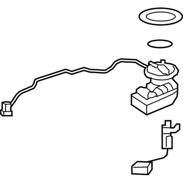 2007 Saturn Aura Fuel Tank Sending Unit - 19179820