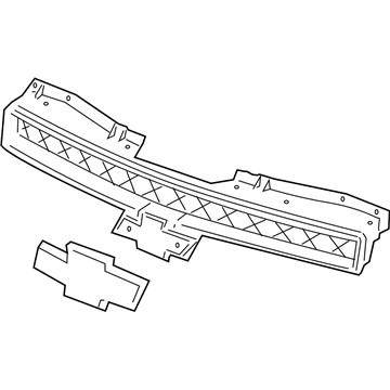 GM 22830011 Grille Assembly, Radiator Upper