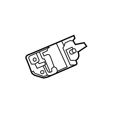 GM 84900544 Bracket, Htr & A/C Rem Cont