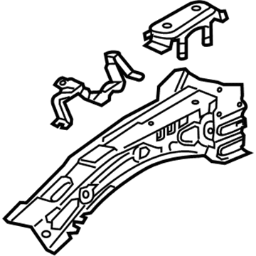 Cadillac 23445238 Upper Rail