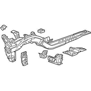 Cadillac 23165423 Rail Assembly