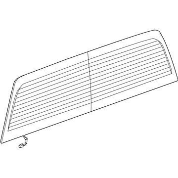 Chevy 84008422 Back Glass