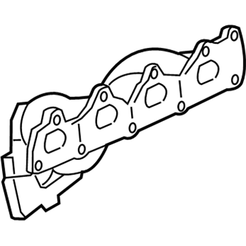 Saturn 12581284 Exhaust Manifold