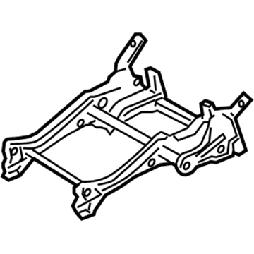 GM 19177402 Riser Asm,Rear Seat #2 RH