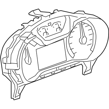 Chevy 39084633 Cluster