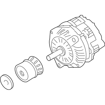 2009 Pontiac G8 Alternator - 92193199