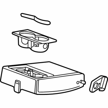 Cadillac 86804004 Armrest Assembly