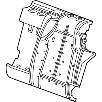 Cadillac 85599575 Seat Back Pad