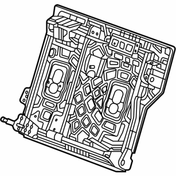 Cadillac 85564849 Seat Back Frame