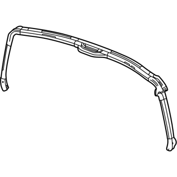 GM 85529568 WEATHERSTRIP ASM-RR RF LIFT OFF PNL/WDO R