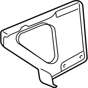 Cadillac 10399558 Battery Tray Support