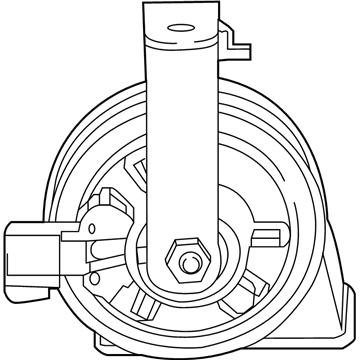 Cadillac Horn - 84639680