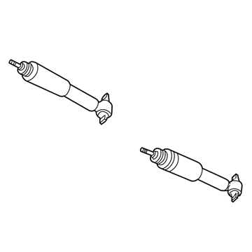 2001 Chevy Corvette Shock Absorber - 10431989