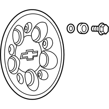 GM 92246107 Cap, Hub