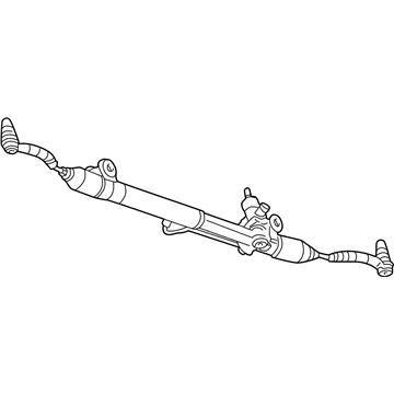 2003 Oldsmobile Bravada Rack And Pinion - 19330446