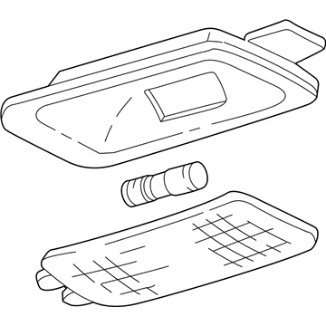 GMC 15166055 Dome Lamp