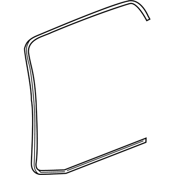 GM 15174843 Weatherstrip,Lift Gate