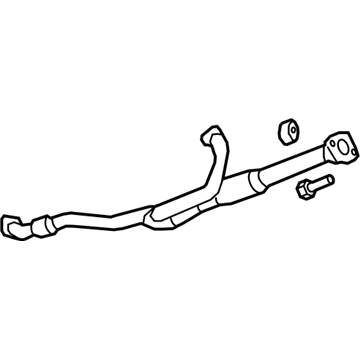 2008 Buick Enclave Exhaust Pipe - 25827250