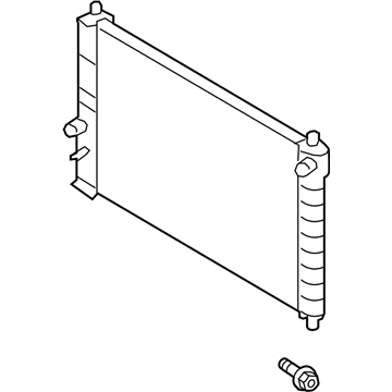 Chevy 95227755 Radiator Assembly