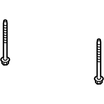 GM 11609933 Bolt, Heavy Hx Flange Head