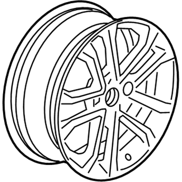 GM 42624777 Wheel Rim, Frt & Rr