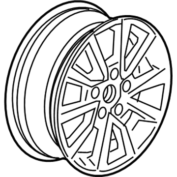 Chevy 94538393 Wheel, Alloy