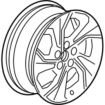 Chevy 42514280 Wheel, Alloy