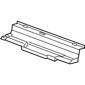 Cadillac 23362367 Upper Baffle