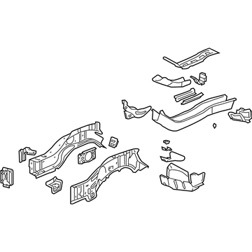 Pontiac 19121038 Rail Assembly